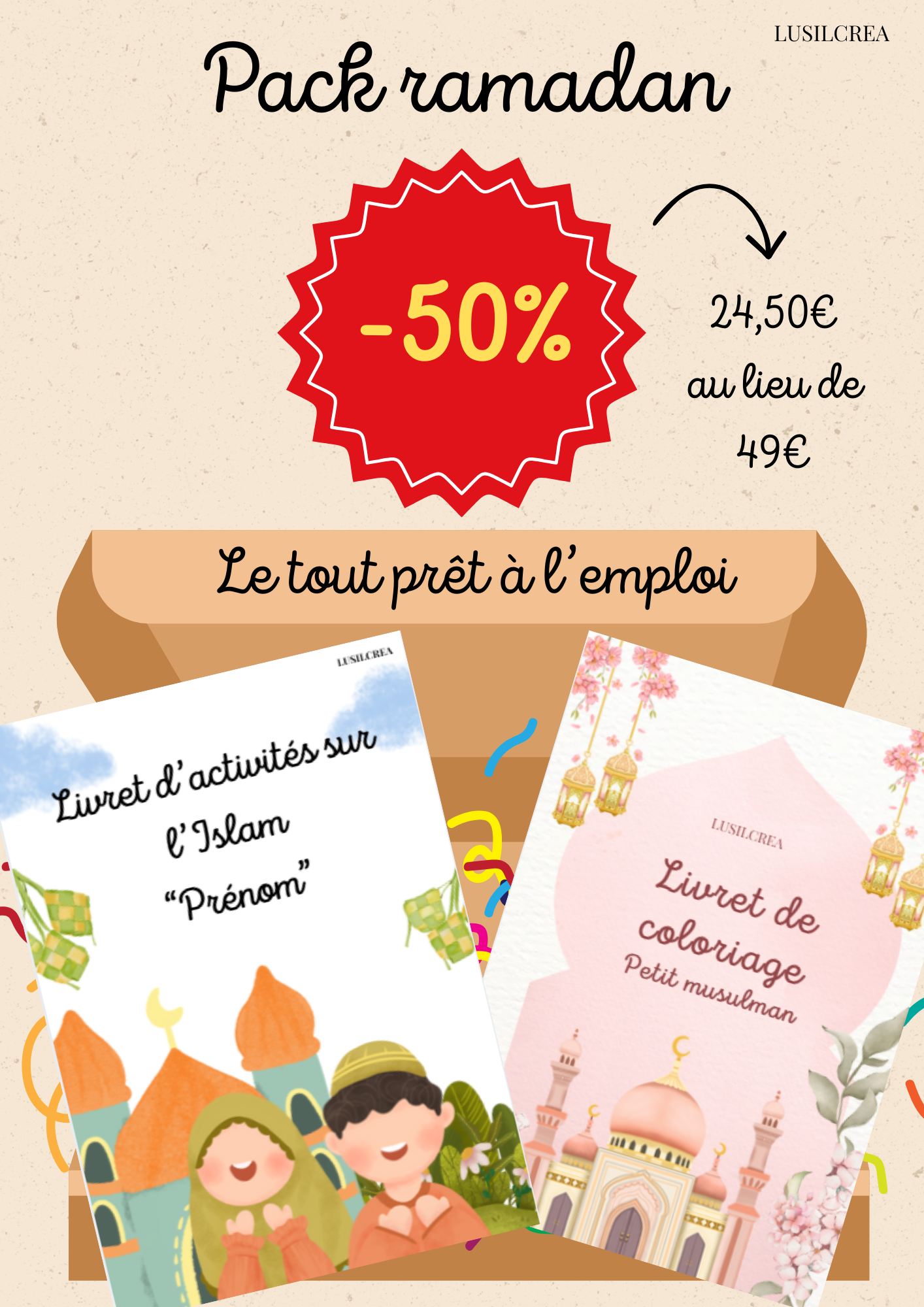 🌙✨ PACK RAMADAN – OFFRE EXCEPTIONNELLE ✨🌙